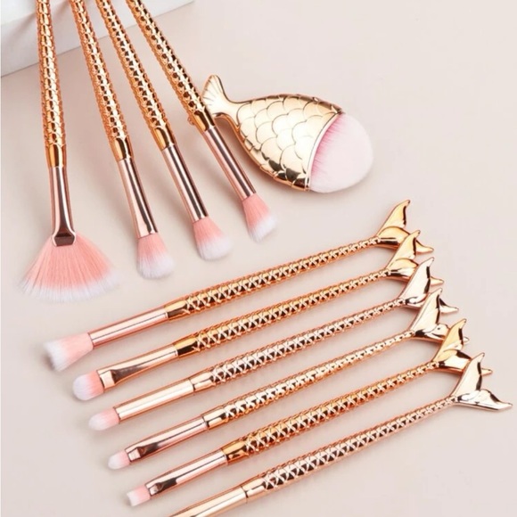 11pc Makeup Brush Set ❤️ - Picture 2 of 4